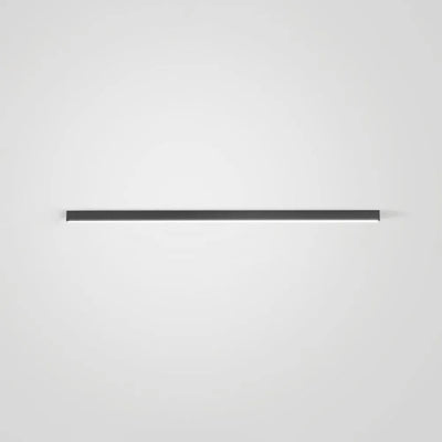 Edge moderne lineaire LED plafondlamp zwart woonkamer metaal