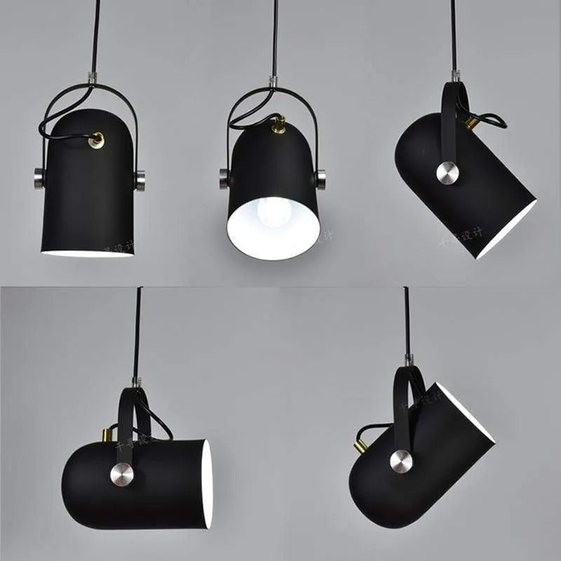 Morandi Scandinavische hanglamp, verstelbare hoek
