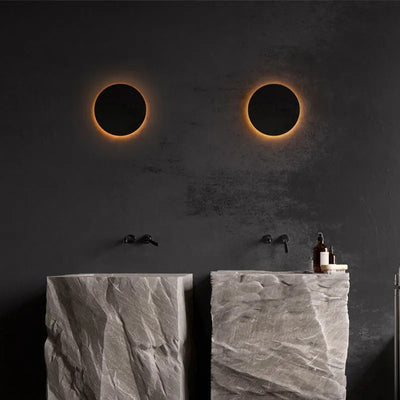 Orr moderne LED buitenwandlamp wit/zwart metaal tuin