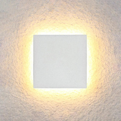 Orr moderne LED buitenwandlamp wit/zwart metaal tuin