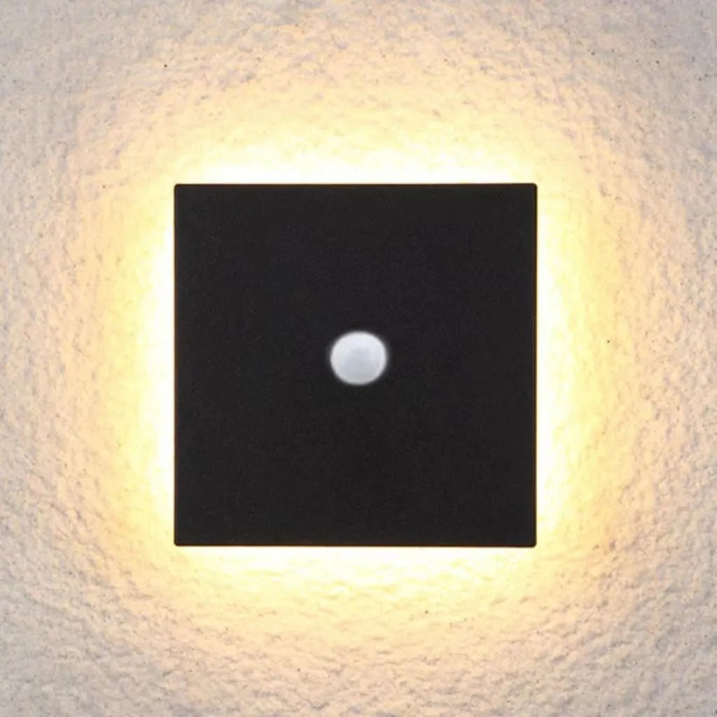 Orr moderne LED buitenwandlamp wit/zwart metaal tuin