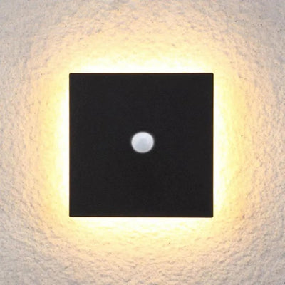 Orr moderne LED buitenwandlamp wit/zwart metaal tuin