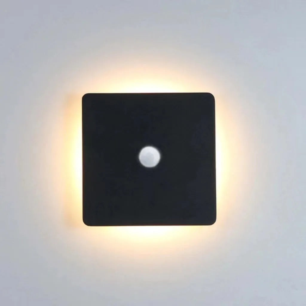 Orr moderne LED buitenwandlamp wit/zwart metaal tuin