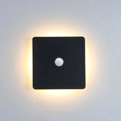 Orr moderne LED buitenwandlamp wit/zwart metaal tuin