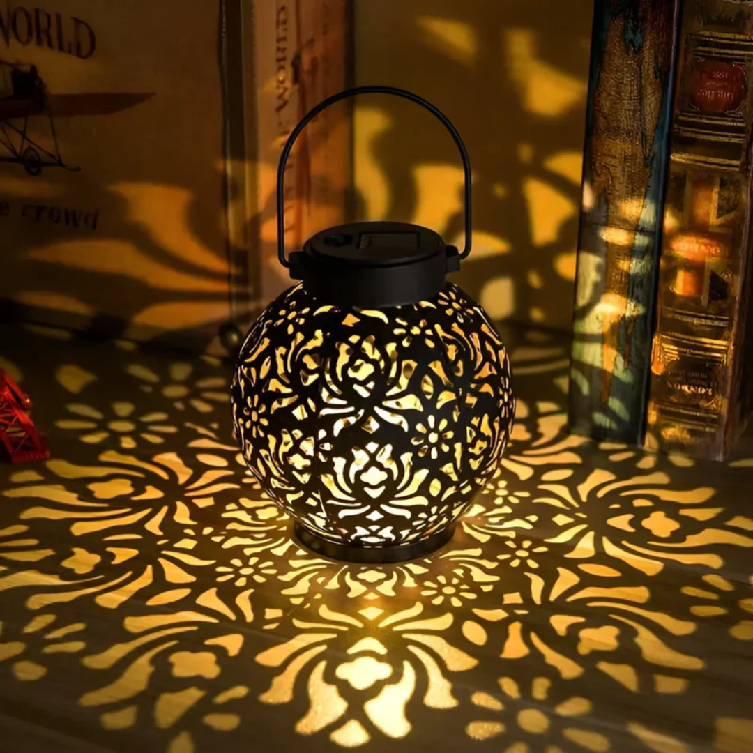  Waterdichte LED Solar Garden Hanging Lamp - Radiantglow-6