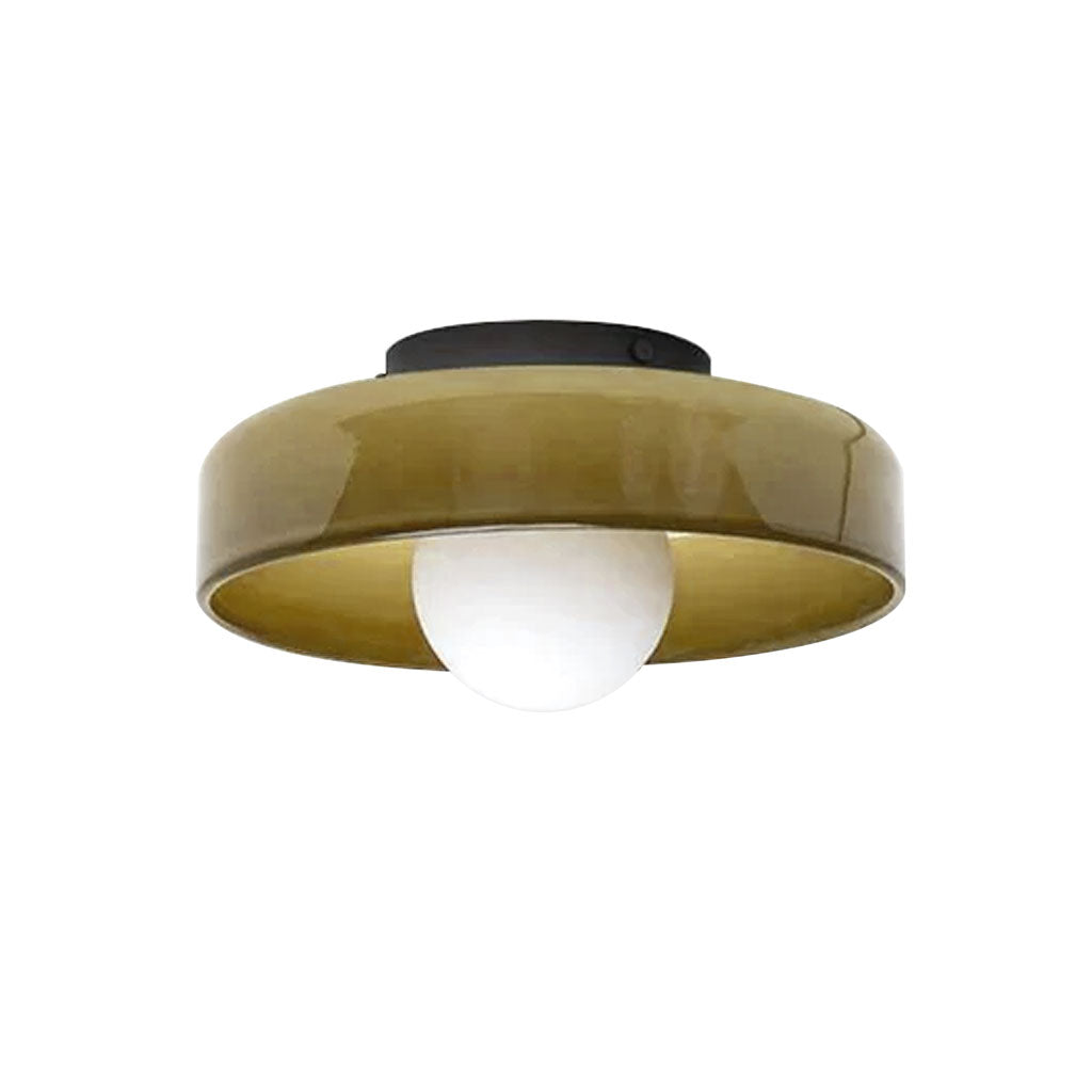 Morrow glazen schijf plafondlamp/wandlamp