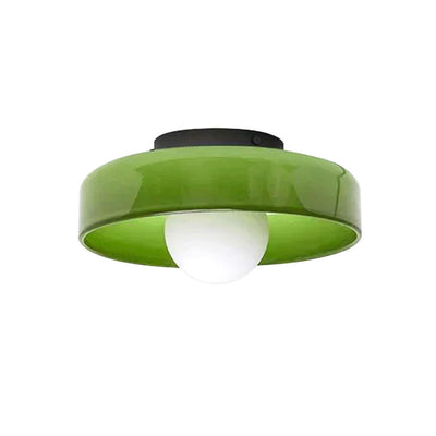 Morrow glazen schijf plafondlamp/wandlamp