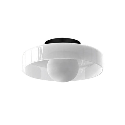 Morrow glazen schijf plafondlamp/wandlamp