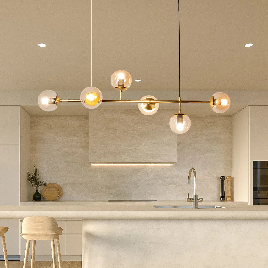 Kenzo Glazen Bol Hanglamp