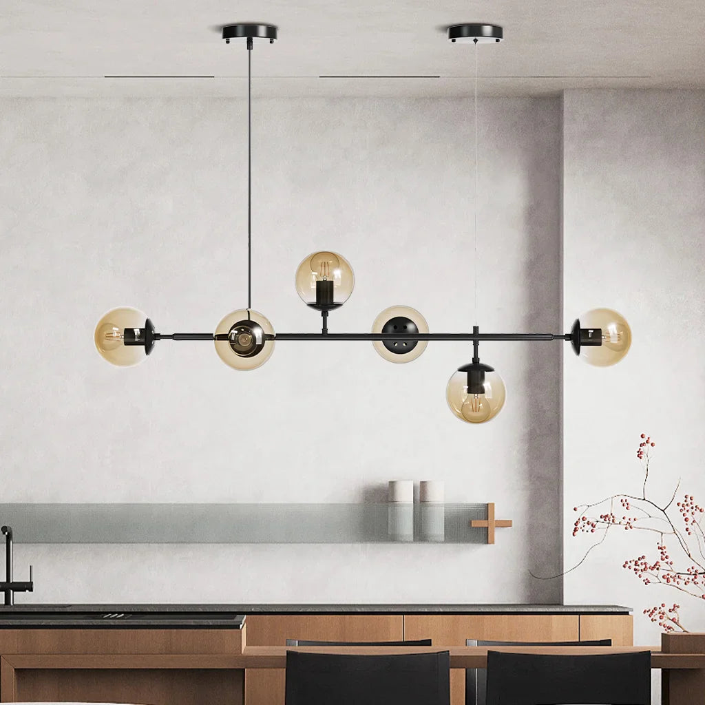 Kenzo Glazen Bol Hanglamp