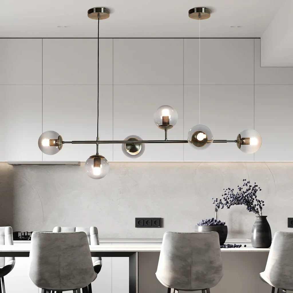 Kenzo Glazen Bol Hanglamp