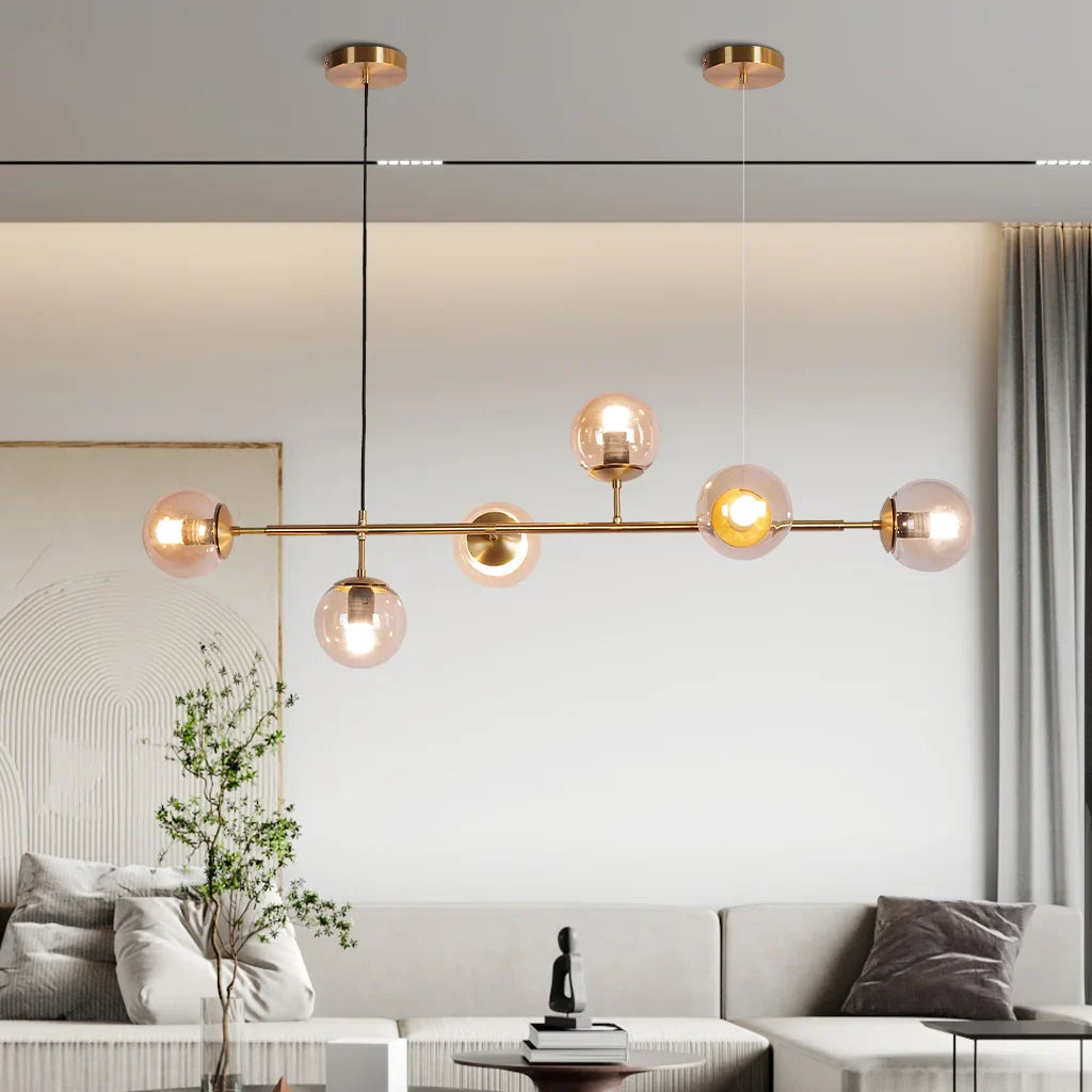 Kenzo Glazen Bol Hanglamp