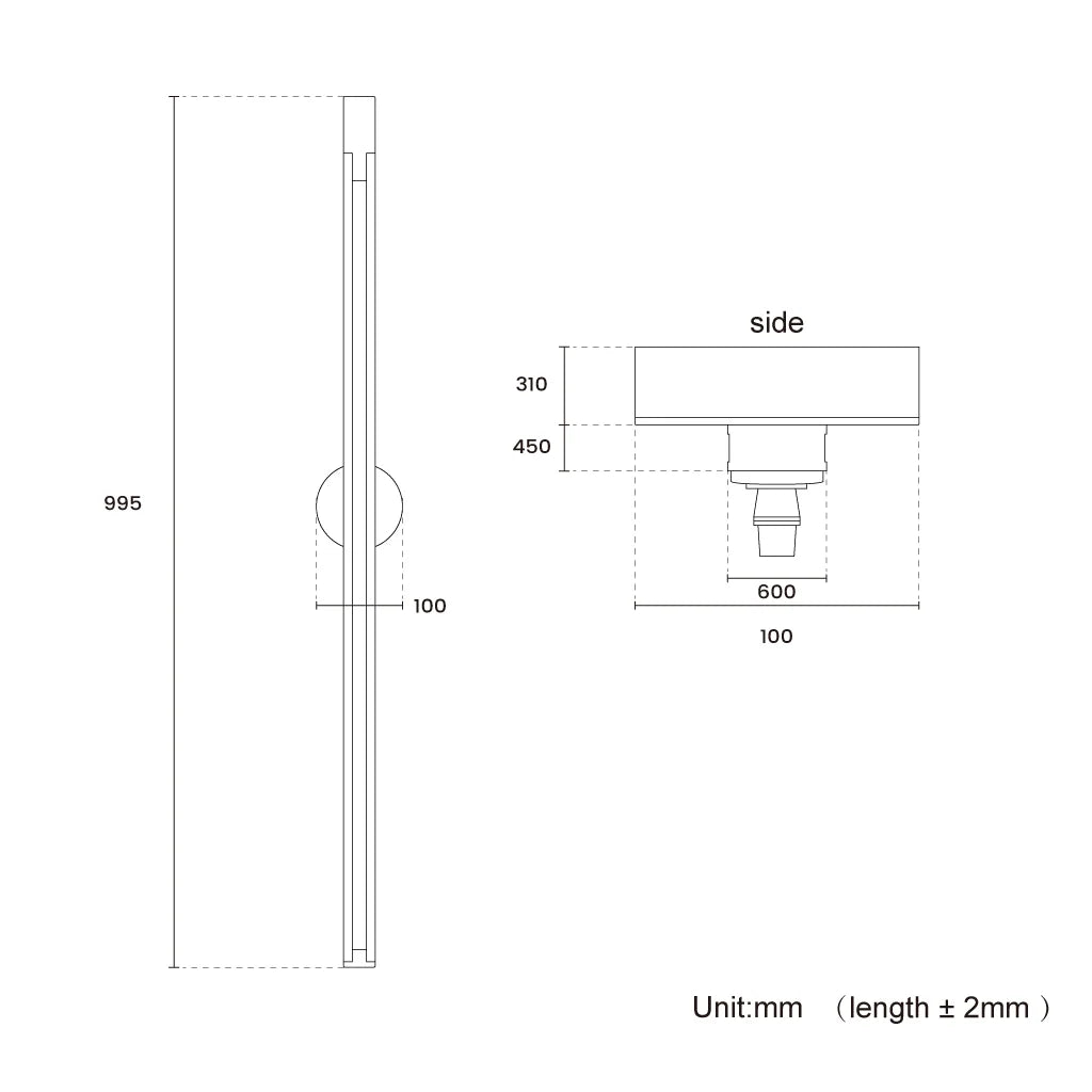 Morris draaibare verplaatsbare plafondrail voor hanglamp