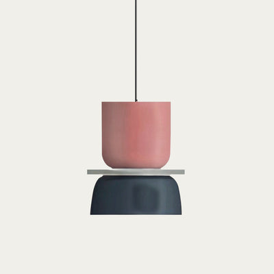 Lucie Colour Block Scandinavische hanglamp